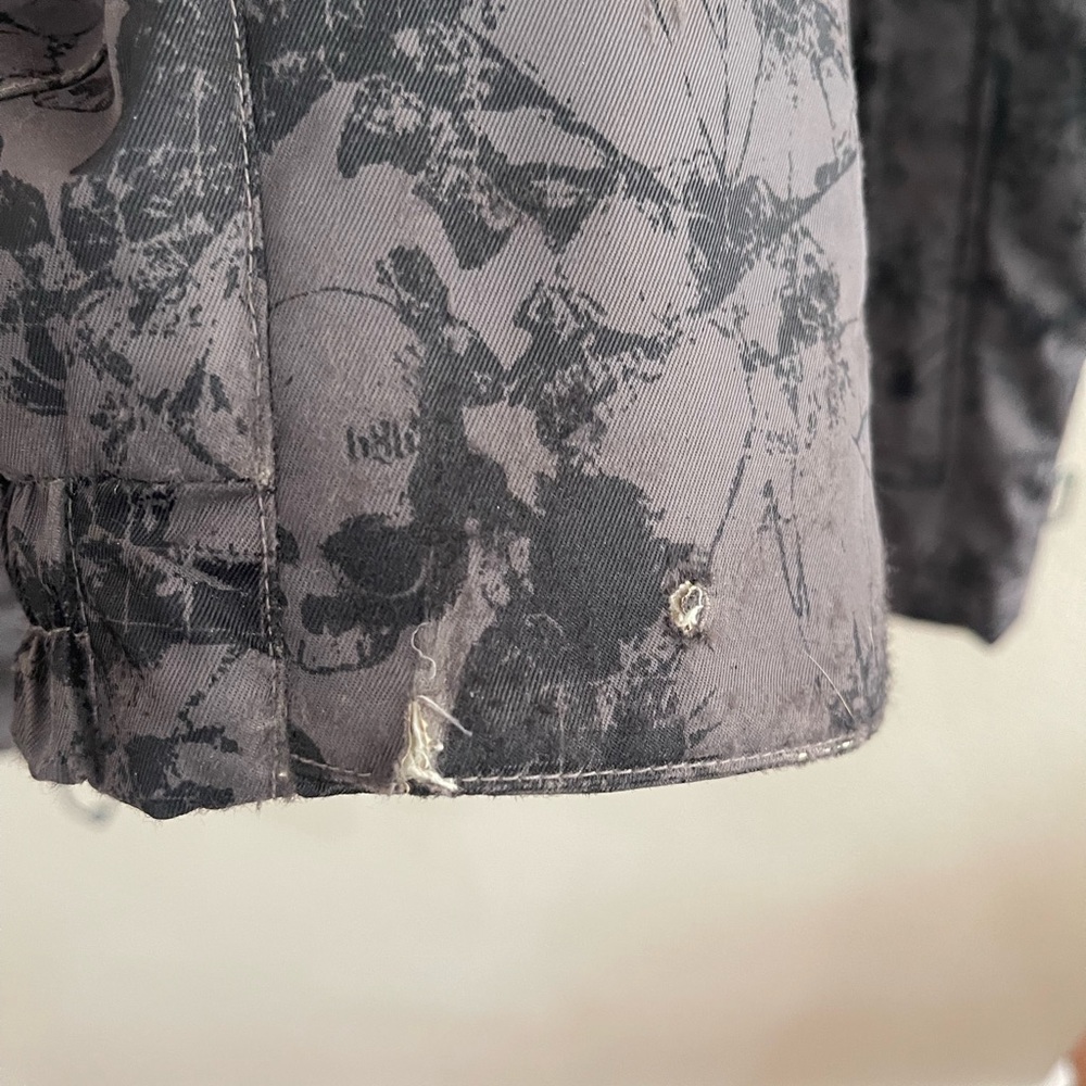 686 Black And Gray Patterned Jacket - image 7